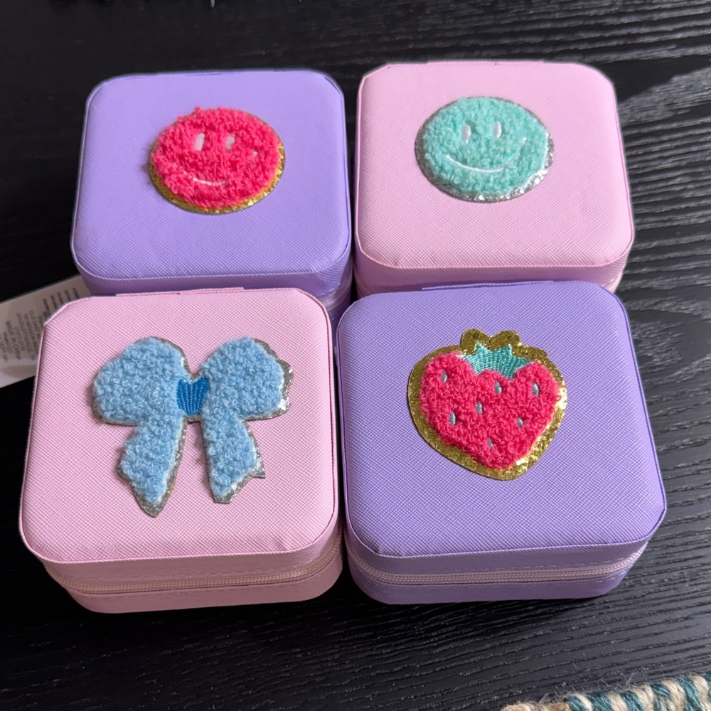 Colorful Kids Accessory Jewelry Boxes